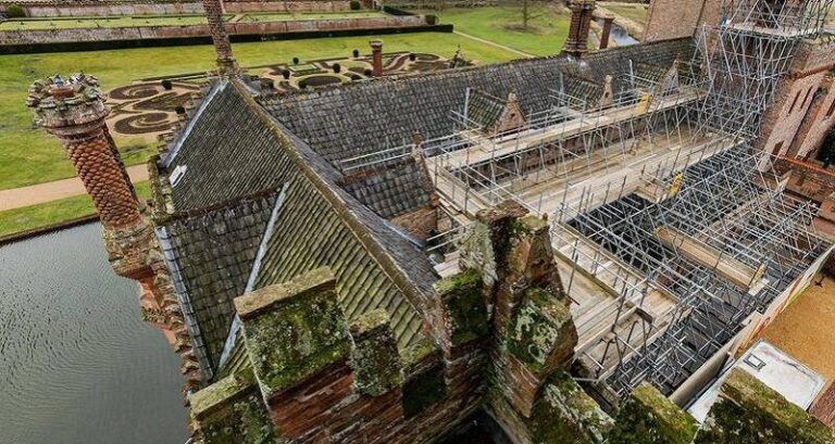 Roof Of Tudor Mansion