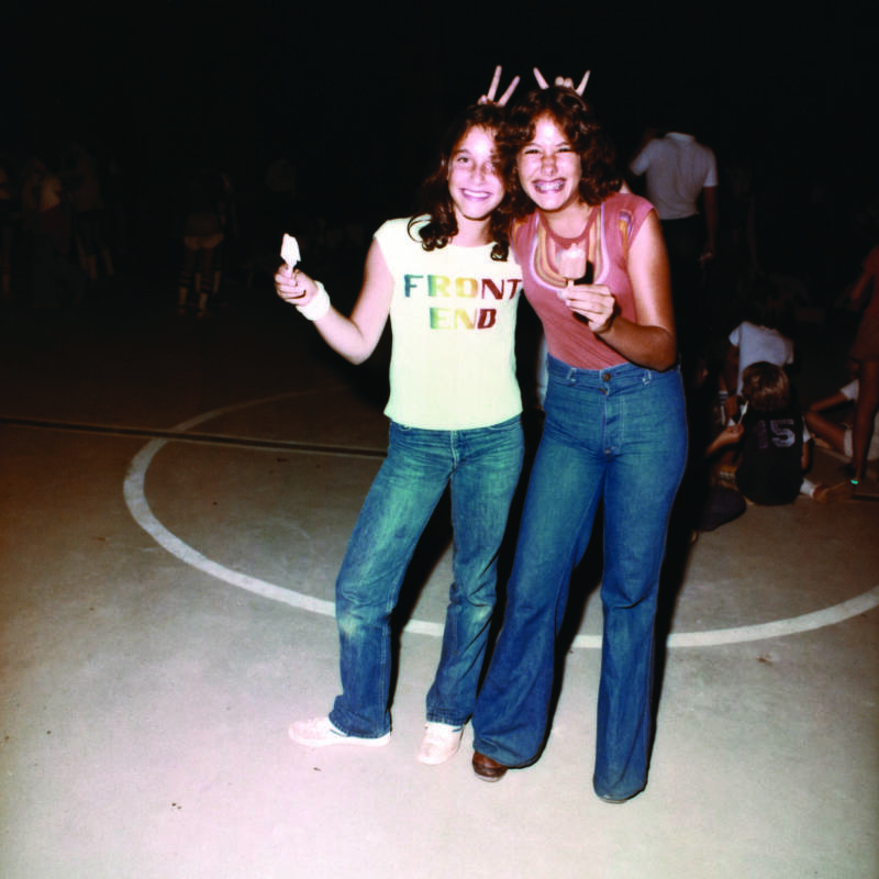 Two Friends In Summer Camp