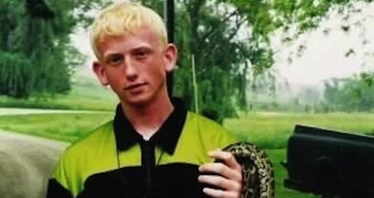 Branson Perry With Snake