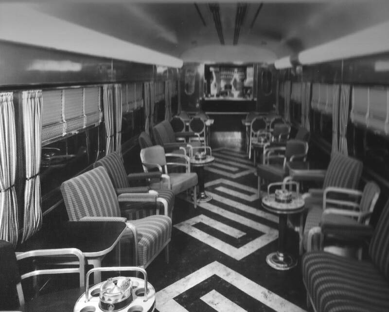 Baltimore Ohio Lounge Car