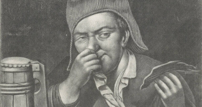Man Covering Nose