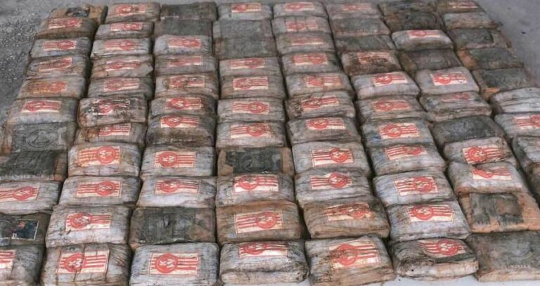 Bricks Of Seized Cocaine