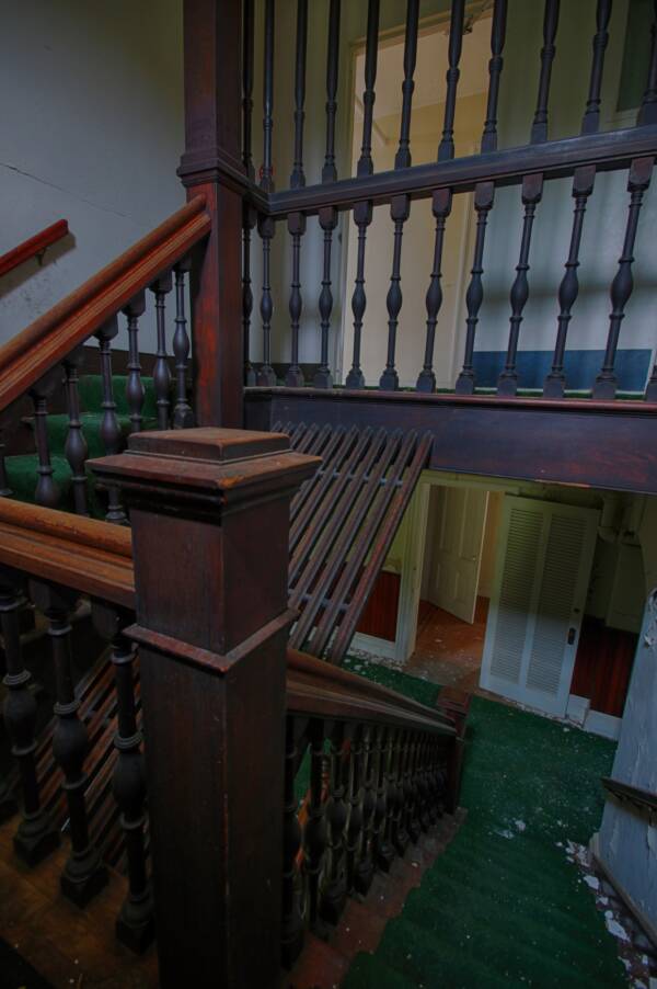 Tioranda Abandoned Hospital Staircase