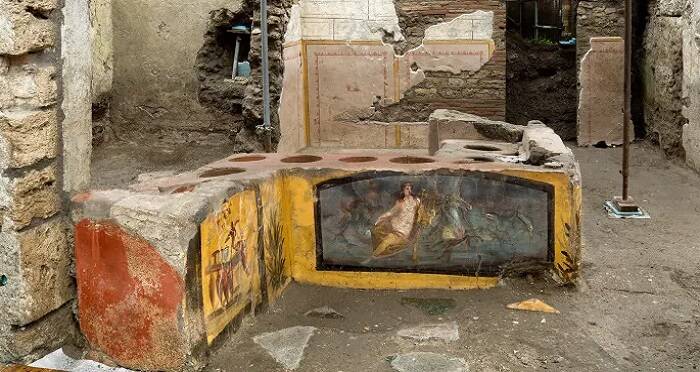 Unearthed Pompeii Food Stand
