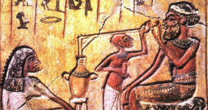 Beer Drinking Egyptian