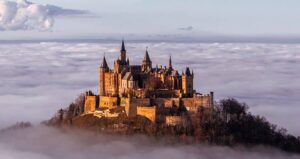 Hohenzollern Castle In Cloud