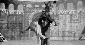 Jack Bonavita Holding Lion