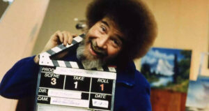 Bob Ross Clapperboard