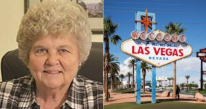 Mary Margaret Kreupert And Las Vegas Sign