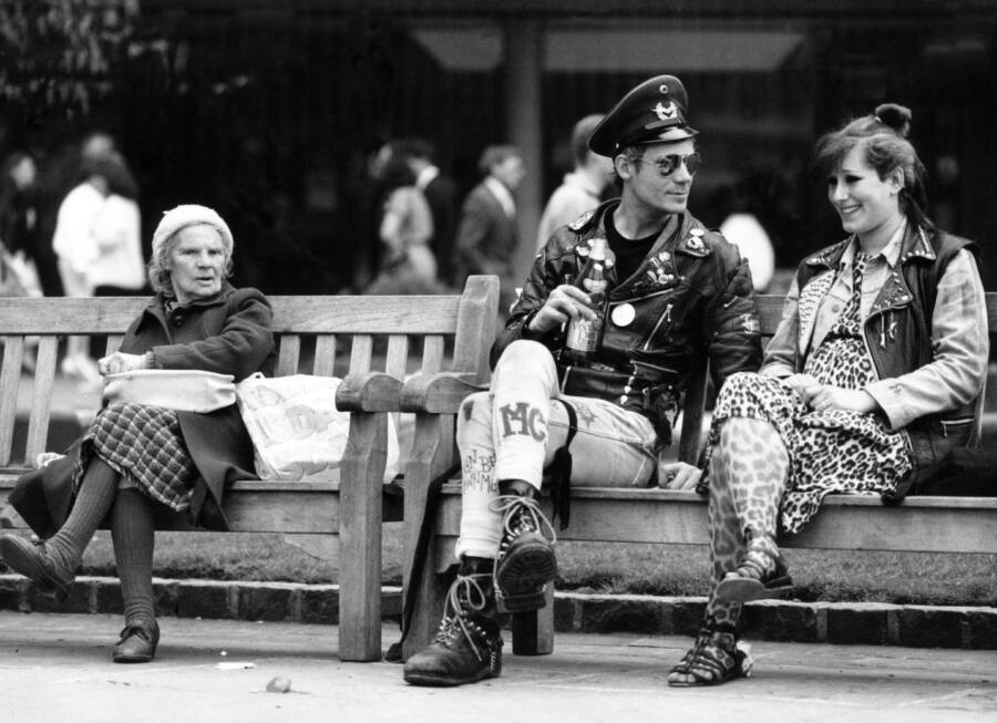 Old Lady Judging Punks