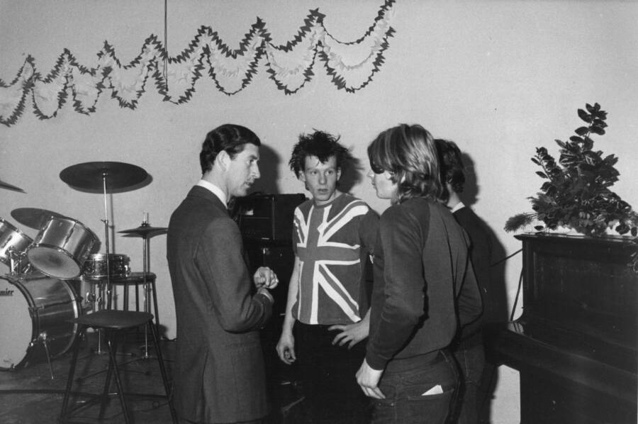 Prince Charles Meets Punks