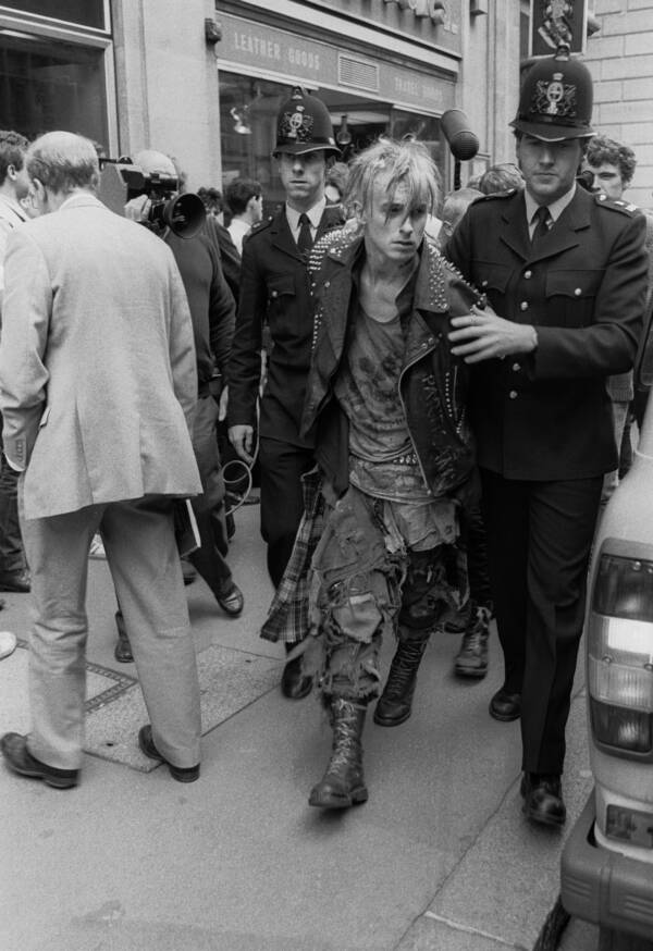 Punk Being Arrested