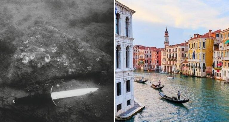 Venetian Knife And Canals