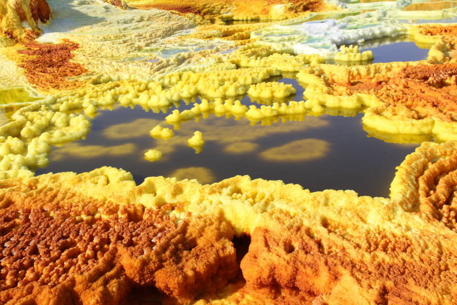 Bright Yellow Dallol