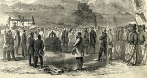 Funeral Of German Patriots Nueces Massacre