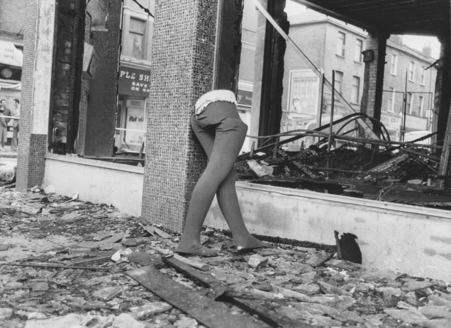 Mannequin And Destroyed Store