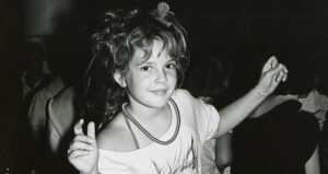 Young Drew Barrymore Clubbing