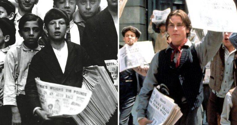 Newsboy Strike Newsies Movie