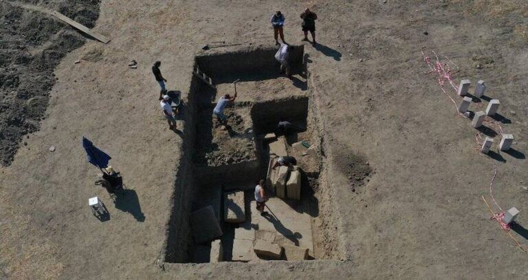 Overview Of Magnesia Dig Site