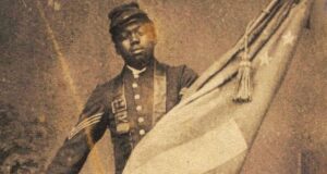 William Harvey Carney Flag Portrait