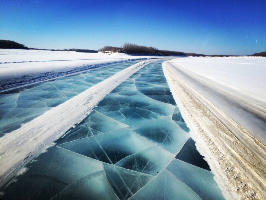 Frozen Water Yakutsk
