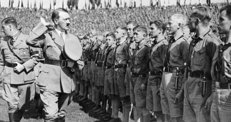 Hitler With Youths