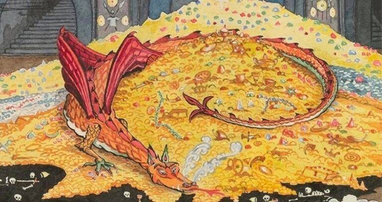 Illustration Of Smaug