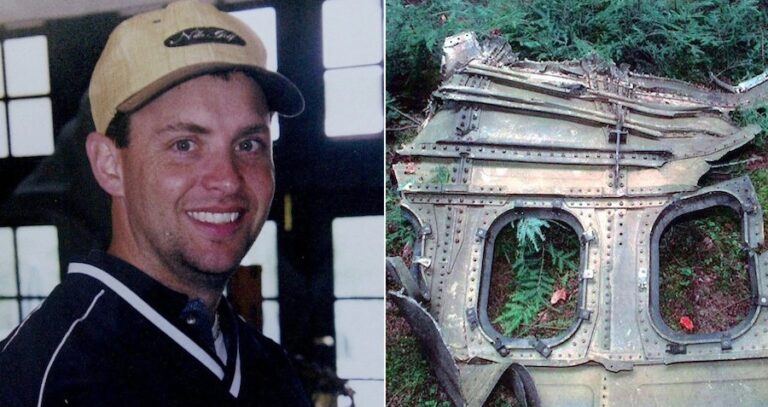 Todd Beamer Smiling And United 93 Wreckage