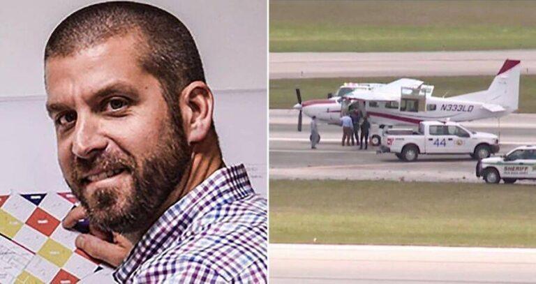 Darren Harrison Plane Landing