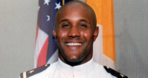 Christopher Dorner In Navy Dress Uniform