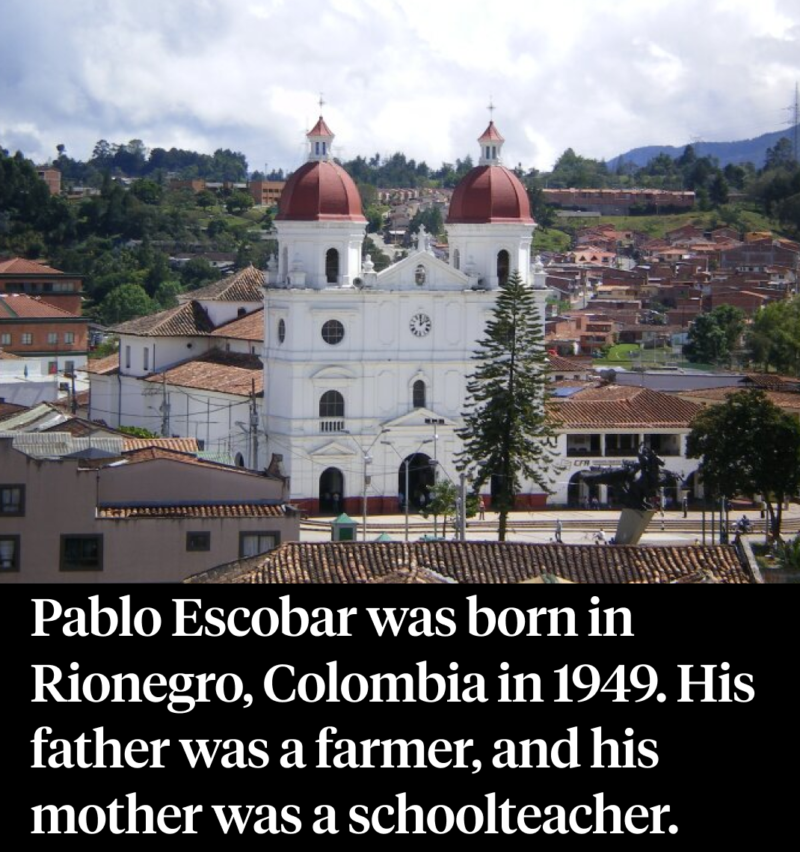Facts About Pablo Escobar's Birthplace