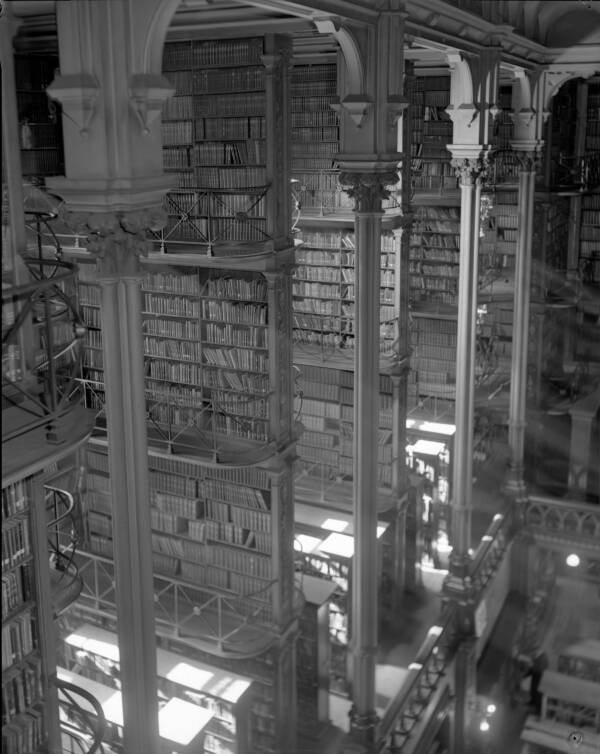Bookshelves At Cincinnati Public Library