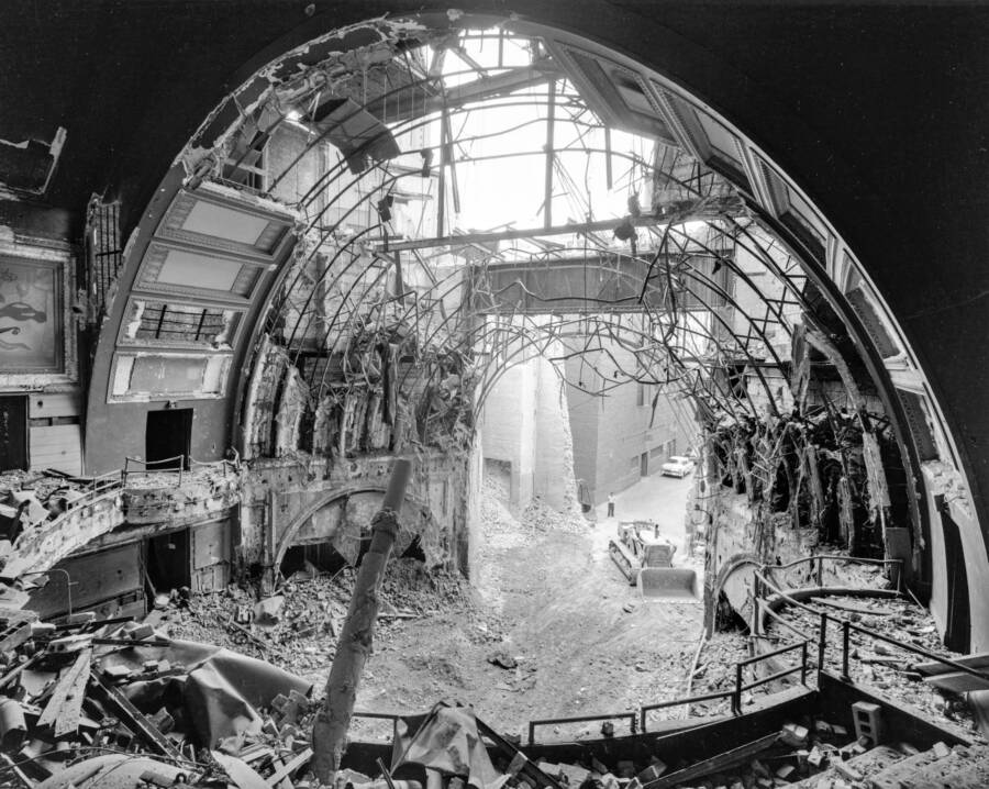 Demolition Of Garrick Theater