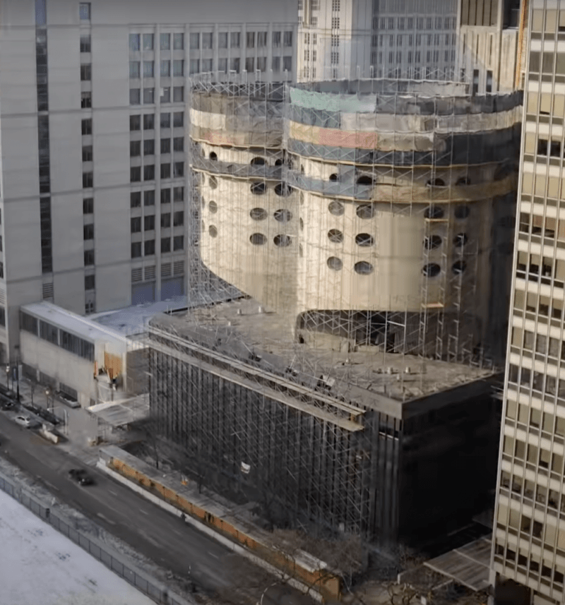 Destruction Of Prentice Womens Hospital