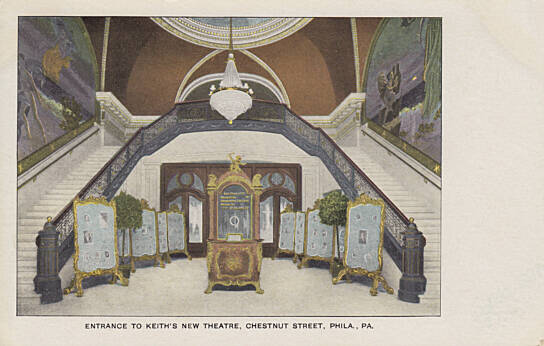Entrance To Keiths New Theatre