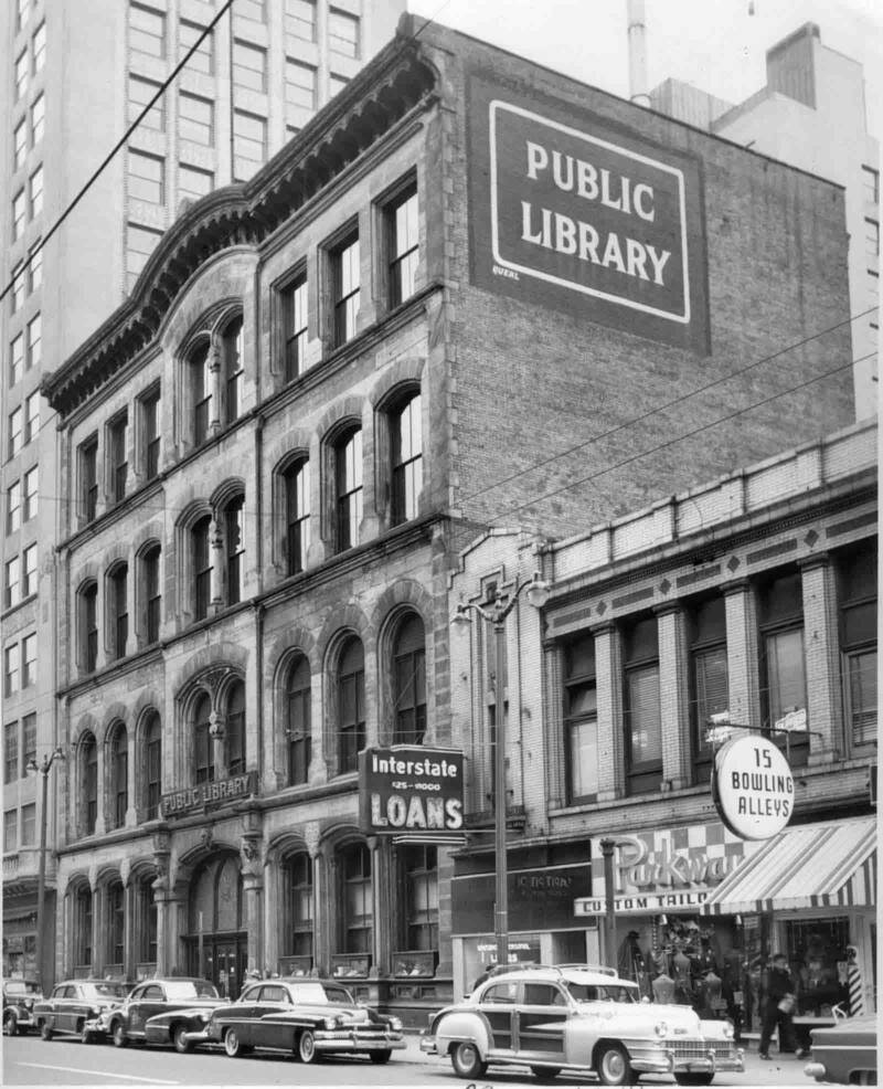 Exterior Of Cincinnati Public Library