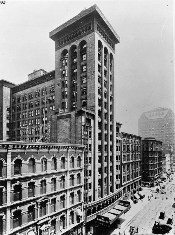 Garrick Theater In 1900