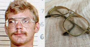 Jeffrey Dahmer Alongside His Prison Glasses
