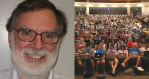 Maitland Jones Alongside Lecture Hall