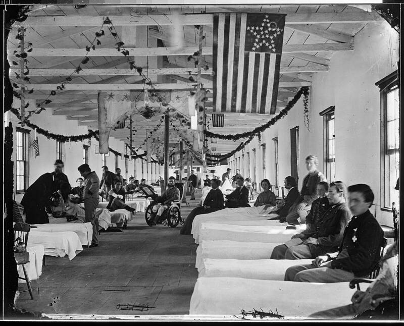 Mathew Brady's Photo Of Carver Hospital