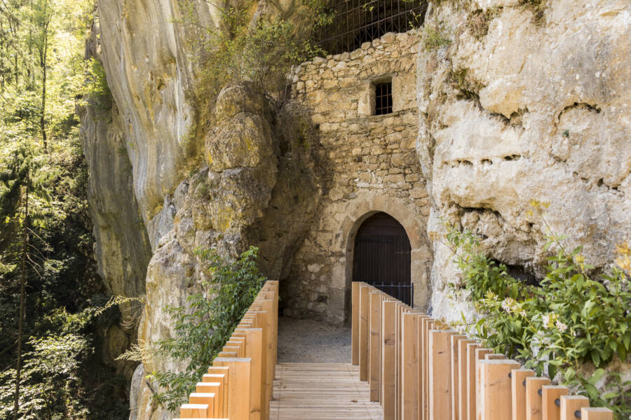 Predjama Cave System Entrance