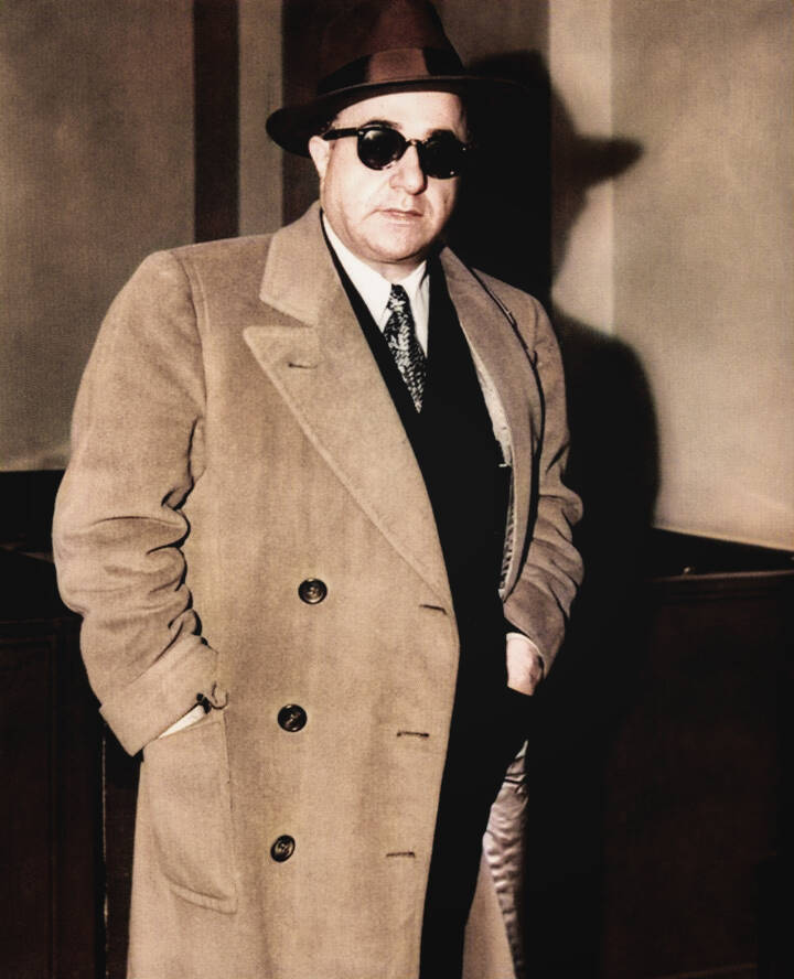 Colorized Photo Of Albert Anastasia