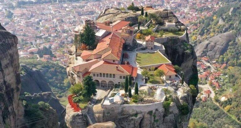 Monastery In Meteora Greece