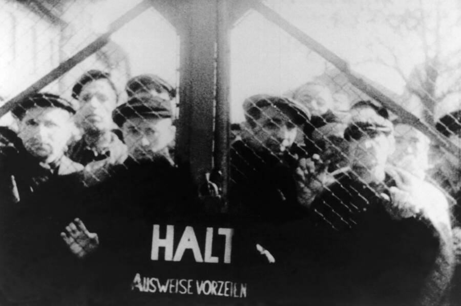 Watching The Arrival Of Soviet Troops