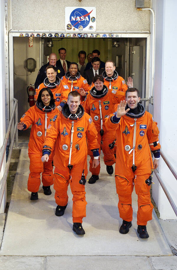 Columbia Crew Prepping For Launch