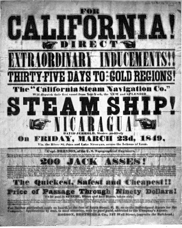 Gold Rush Advertisement