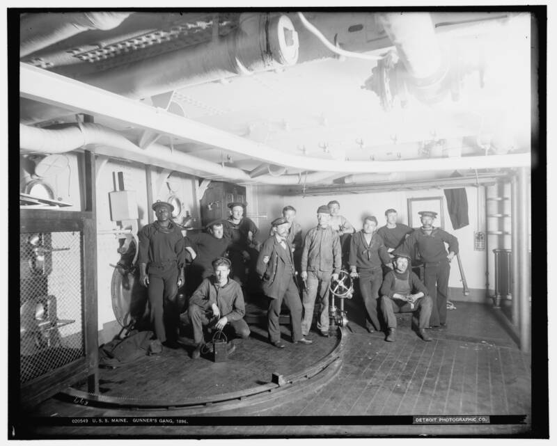 USS Maine Berth Deck Cooks