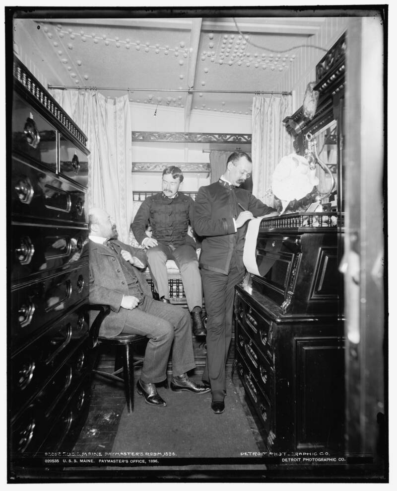 USS Maine Paymasters Office