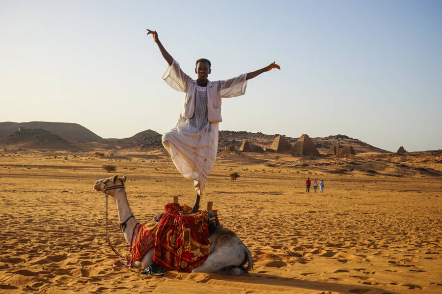 Man On A Camel