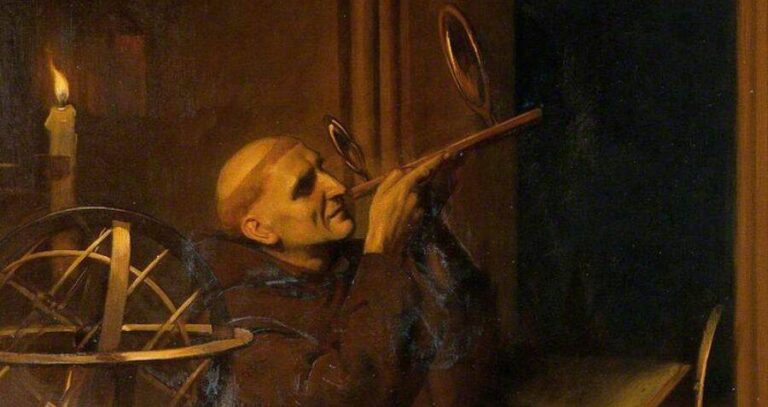 Roger Bacon In Observatory